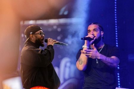 Kendrick Lamar y Drake vistos juntos después de su gran pelea pública.