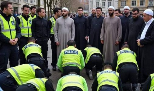 Britain has fallen at the feet of the Muslim world. See photos here