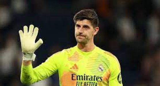 Courtois ingresado en el hospital tras recibir un «mecherazo» en el derbi