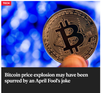 April Fool’s Bitcoin