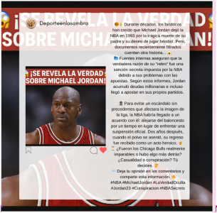 ¡SE REVELA LA VERDAD SOBRE MICHAEL JORDAN!