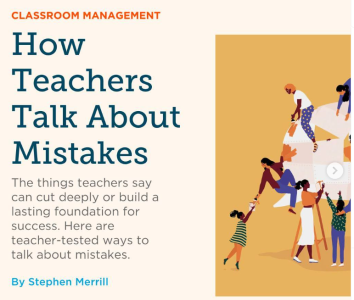 Why teachers should always avoid to state that an answer is incorrect